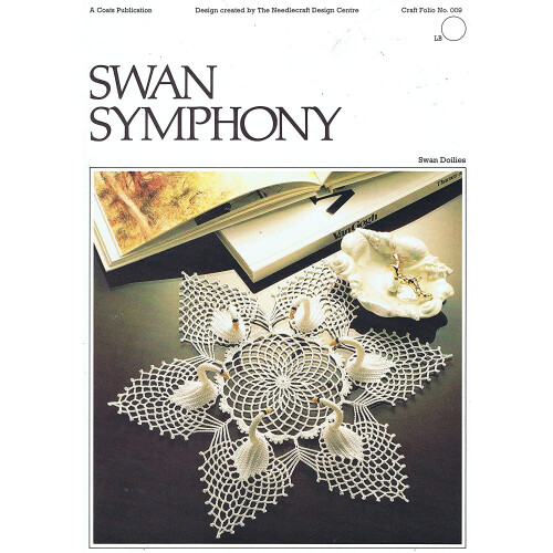Crochet Pattern Swan Symphony Swan Doilies
