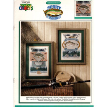 Sport Fishing Cross Stitch Chart Rainbow Trout Bass Solomon Dixon Color Charts