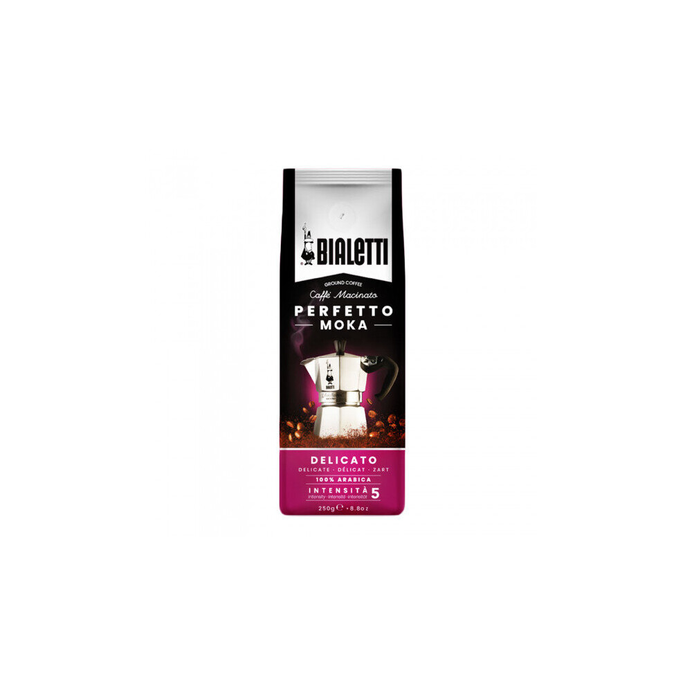 Bialetti Ground Coffee "Perfetto Moka Delicato", 250 G