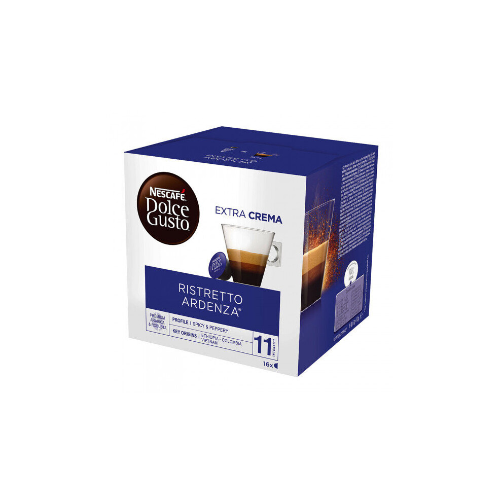 Nescafe Coffee Capsules Nescafã Dolce Gusto "Ristretto Ardenza", 16 Pcs.