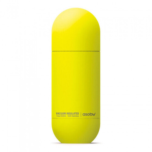 ASOBU Thermo bottle Asobu "Orb Yellow", 420 ml