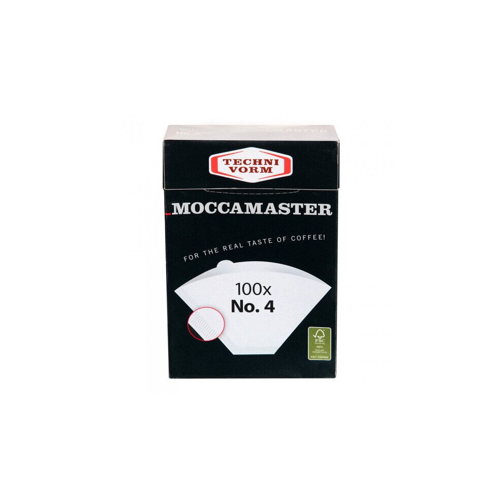 Moccamaster Paper Filters For Coffee Maker "No.4"