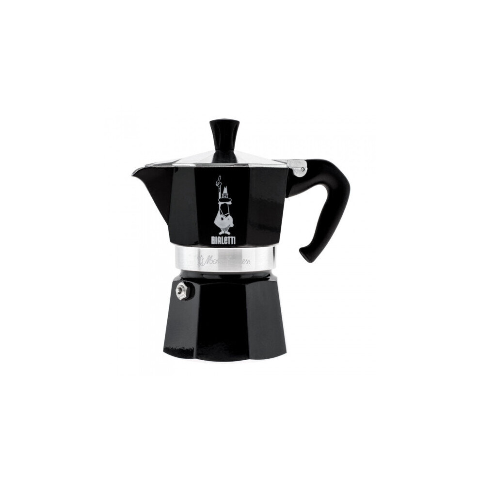 Bialetti Coffee Maker "Moka Express 3-Cup " Black