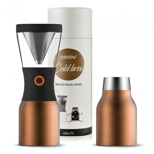 ASOBU Cold brew coffee maker Asobu "Stainless Steel Copper"