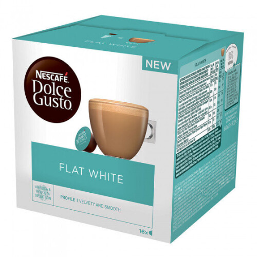 Nescafe Coffee capsules NESCAFÃ Dolce Gusto "Flat White", 16 pcs.