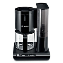 Bosch Styline TKA8013 Filtered Coffee Maker – 15-Cup Capacity, Dual Heating, Auto Shut-Off, Keeps Coffee Hot, EU/UK Adapters Included