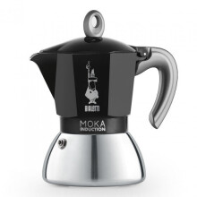Cafeteira italiana - BIALETTI - MOKA Indução - 4 xícaras - 150 ml - Preto