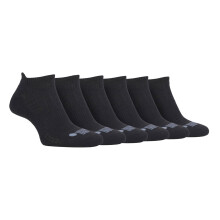(06-Nov, Schwarz) Jeep - JEEP - 6 Paar Herren Kurze Laufsocken Gelpolstert | Sneaker Sport Socken Knöchel
