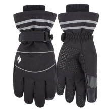 (M/L, Schwarz) Heat Holders - Heat Holders Reflektierende Handschuhe Winter Thermo Arbeitshandschuhe Gefüttert