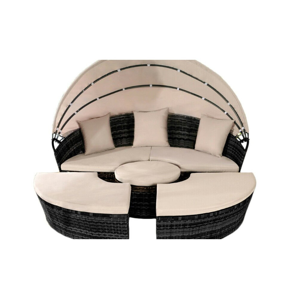 (160cm, Without Cover) Sun Island Lounger | Modular Garden Furniture Set