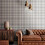 Catherine Lansfield Catherine Lansfield Kelso Grey Checked Wallpaper Contemporary Chequered Design 2