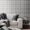 Catherine Lansfield Catherine Lansfield Kelso Grey Checked Wallpaper Contemporary Chequered Design 3