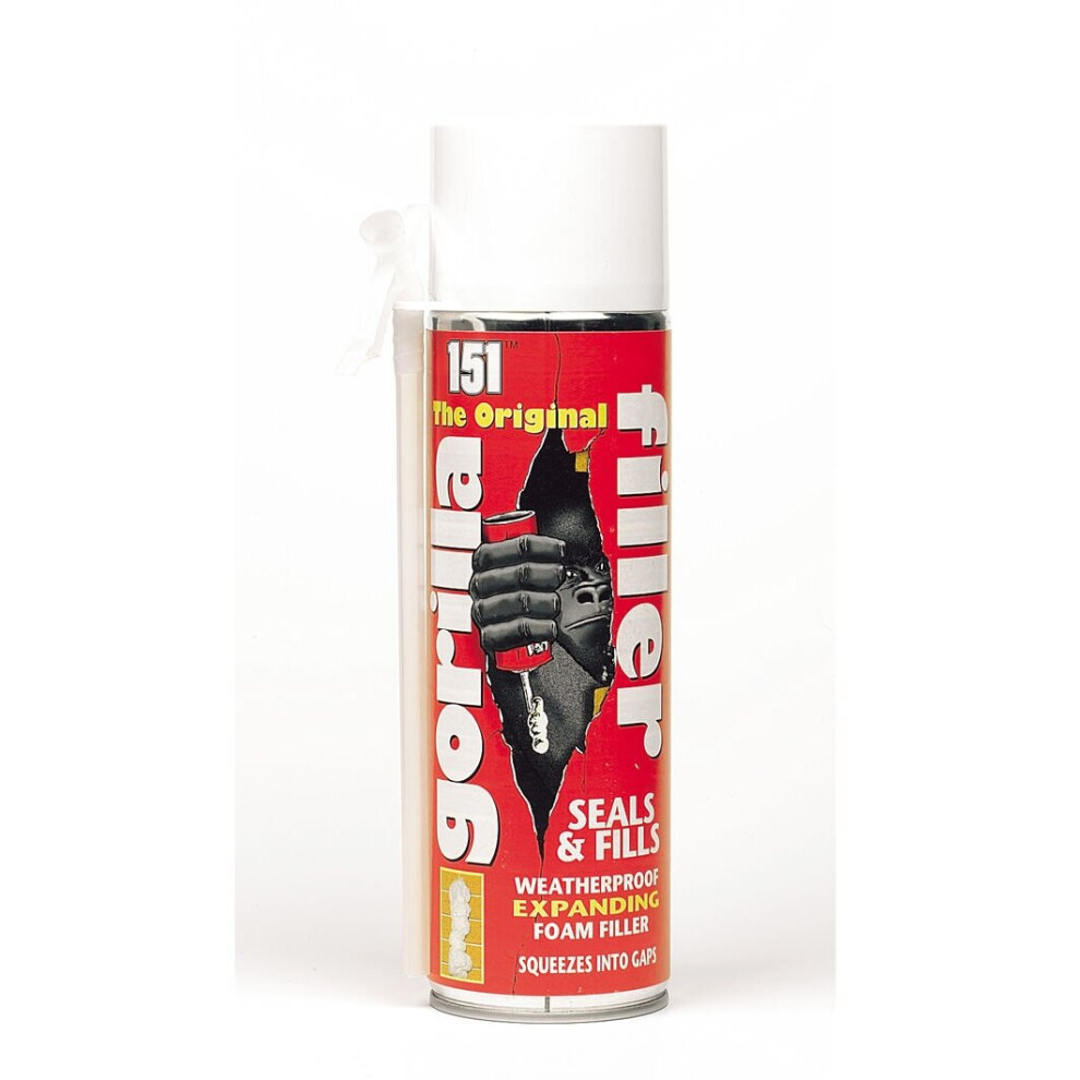 (1) Gorilla Filler Expanding Foam 500ML