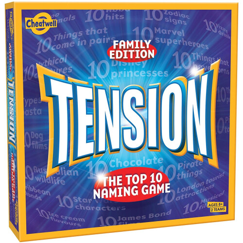 Cheatwell Games Tension: The Top 10 Naming Game