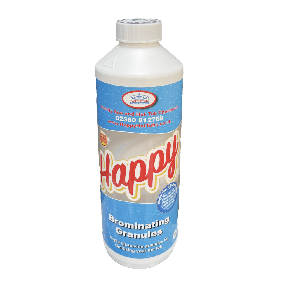 Happy Hot Tubs Bromine Granules 1Kg Brominating Tub Spa Tubs Bromide