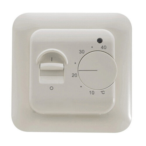 Lowenergie Manual Underfloor Heating Thermostat with Floor Sensor 16a 1
