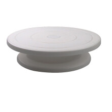 10 Inch Cake Turntable Rotating Anti-skid Round Cake Stand Cake Decorating Tools Cake Rotary Table Kitchen DIY Pan Baking Tools