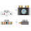 T1 Digital Audio Power Amplifier Bluetooth Player  - EU Plug 2