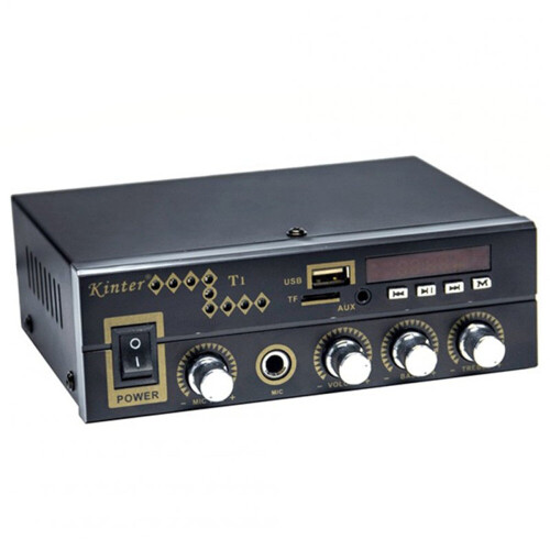 T1 Digital Audio Power Amplifier Bluetooth Player  - EU Plug