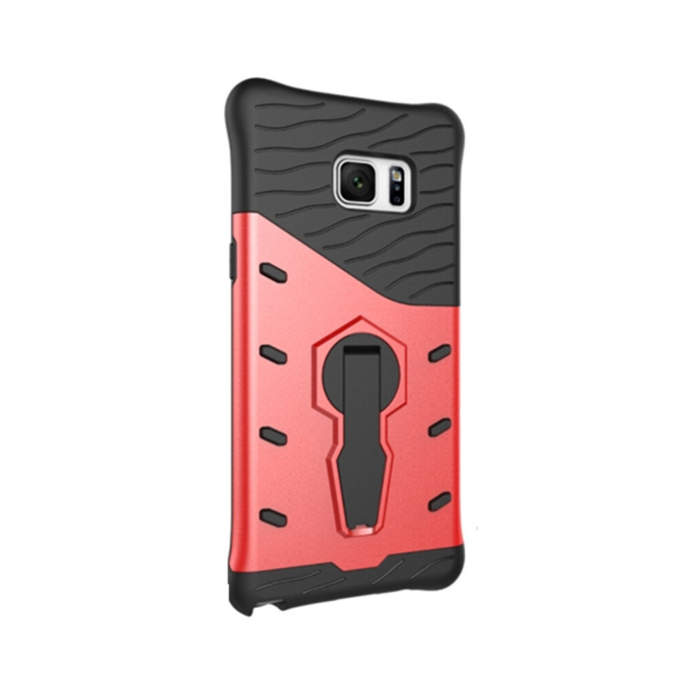 For Galaxy Note 7Shock-Resistant 360 Degree Spin Tough Armor Tpu+Pc Combination Case With Holder(Red) Red 777178620353