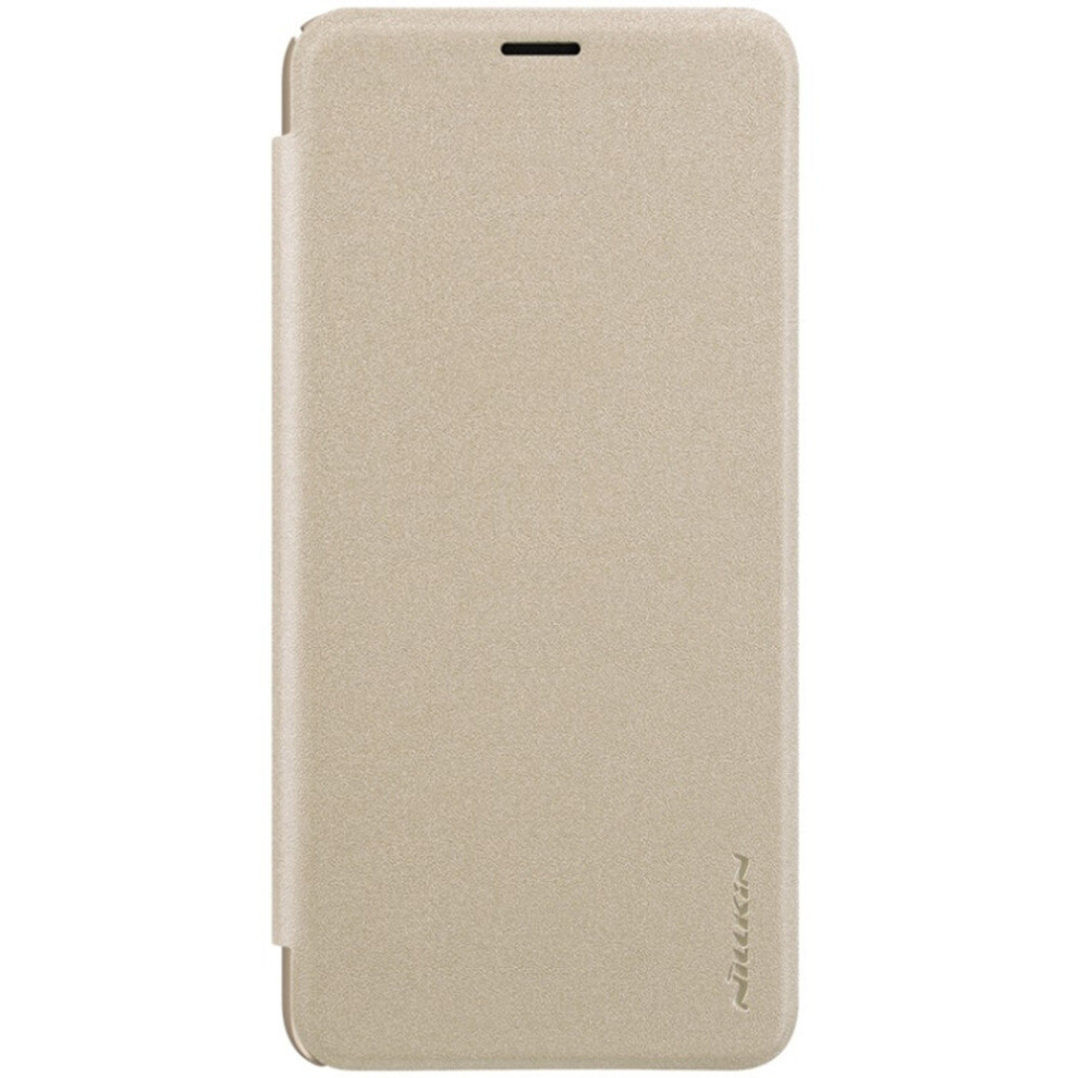 Frosted Texture Horizontal Flip Leather Case For Galaxy A9s / A9 Star Pro / A9 (2018) (Gold) Gold 700000660890