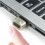 Secure PC Laptop USB Fingerprint Reader Keyless Password Security Lock for Notebook with Windows 10 or Higher System Rose gold 2