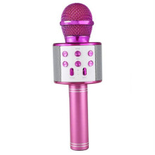 Bluetooth Wireless Microphone Handheld Karaoke Mic USB KTV Player Bluetooth Speaker Record Music Microphones