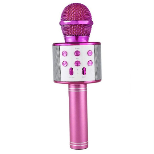 Bluetooth Wireless Microphone Handheld Karaoke Mic USB KTV Player Bluetooth Speaker Record Music Microphones