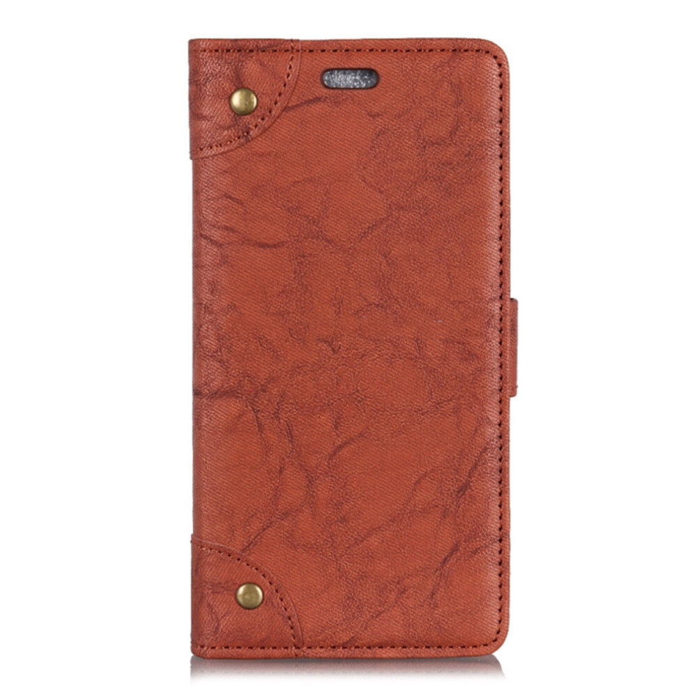 Copper Buckle Retro Crazy Horse Texture Horizontal Flip Leather Case For Huawei Mate 20 Lite, With Holder & Card Slots & Wallet (Brown) Brown 700000658491