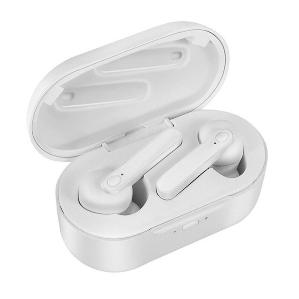 Wireless Bluetooth Earphones Bluetooth 5.0 Stereo Waterproof Mini Tws Headsets With 2000Mah Power Bank Binaural Hd Call White 700000590807
