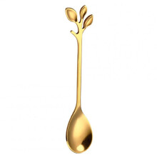 Exquisite Branch Shape Coffee Spoon / Fork for Snacks Kitchen Dining Bar Golden spoon