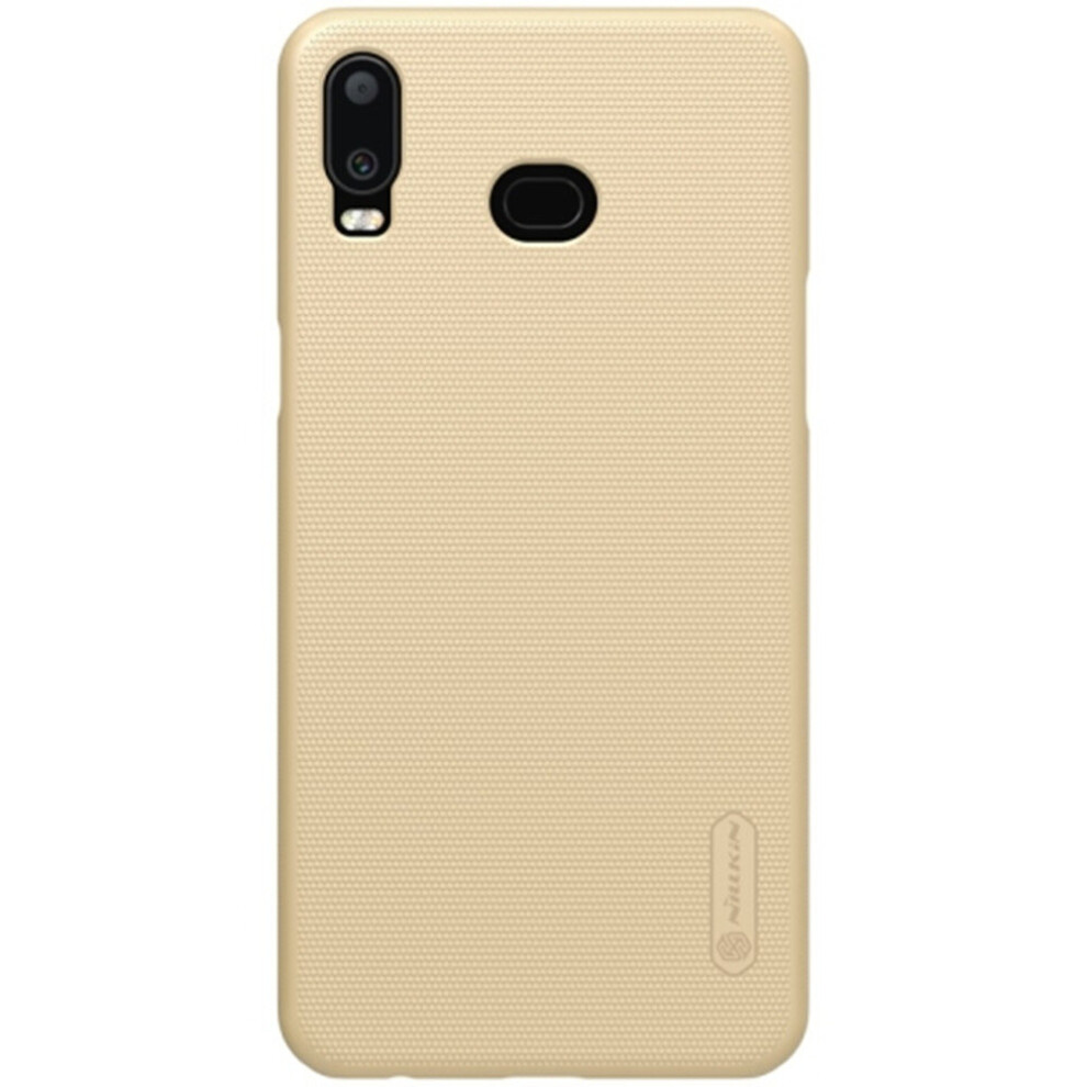 Frosted Concave-Convex Texture Pc Case For Galaxy A6s (Gold) Gold 777178620421
