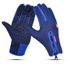 Waterproof Sports Gloves Touch Screen Glove Anti Slip Palm for Driving Cycling Skiing_M