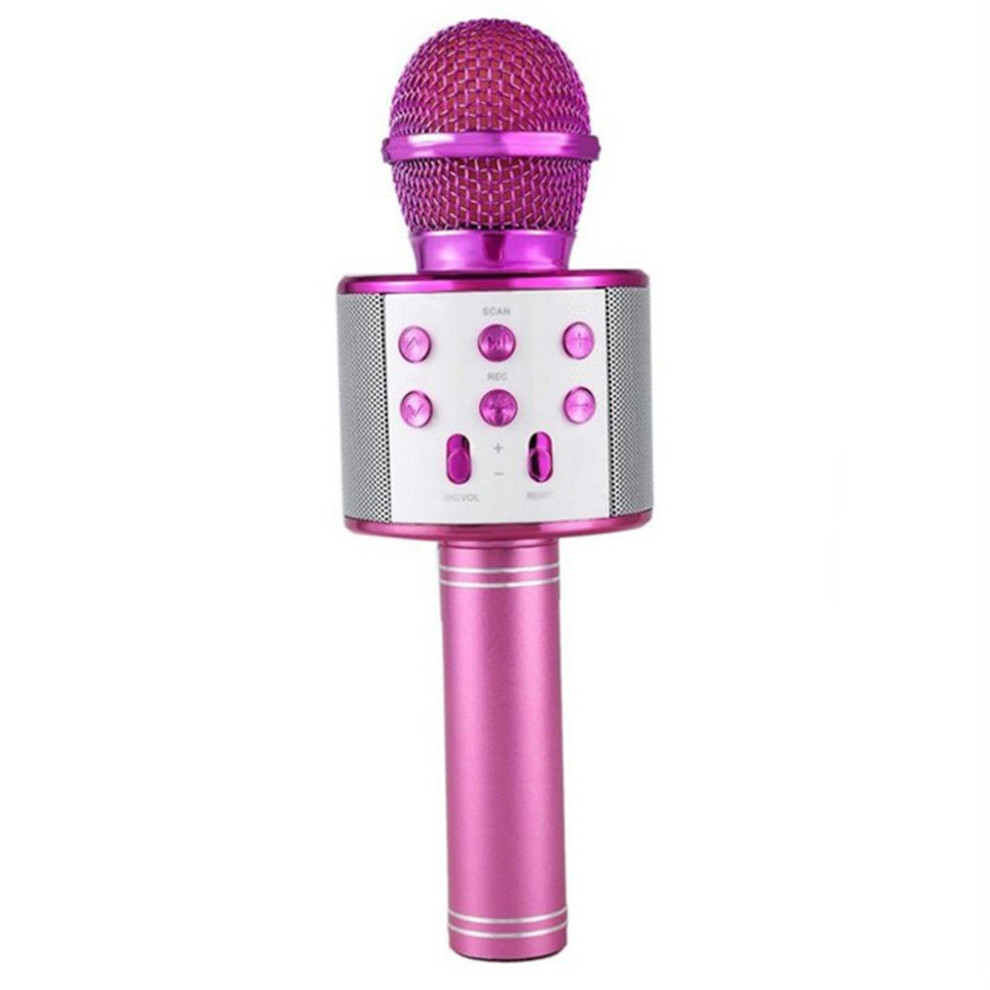 Bluetooth Wireless Microphone Handheld Karaoke Mic USB KTV Player