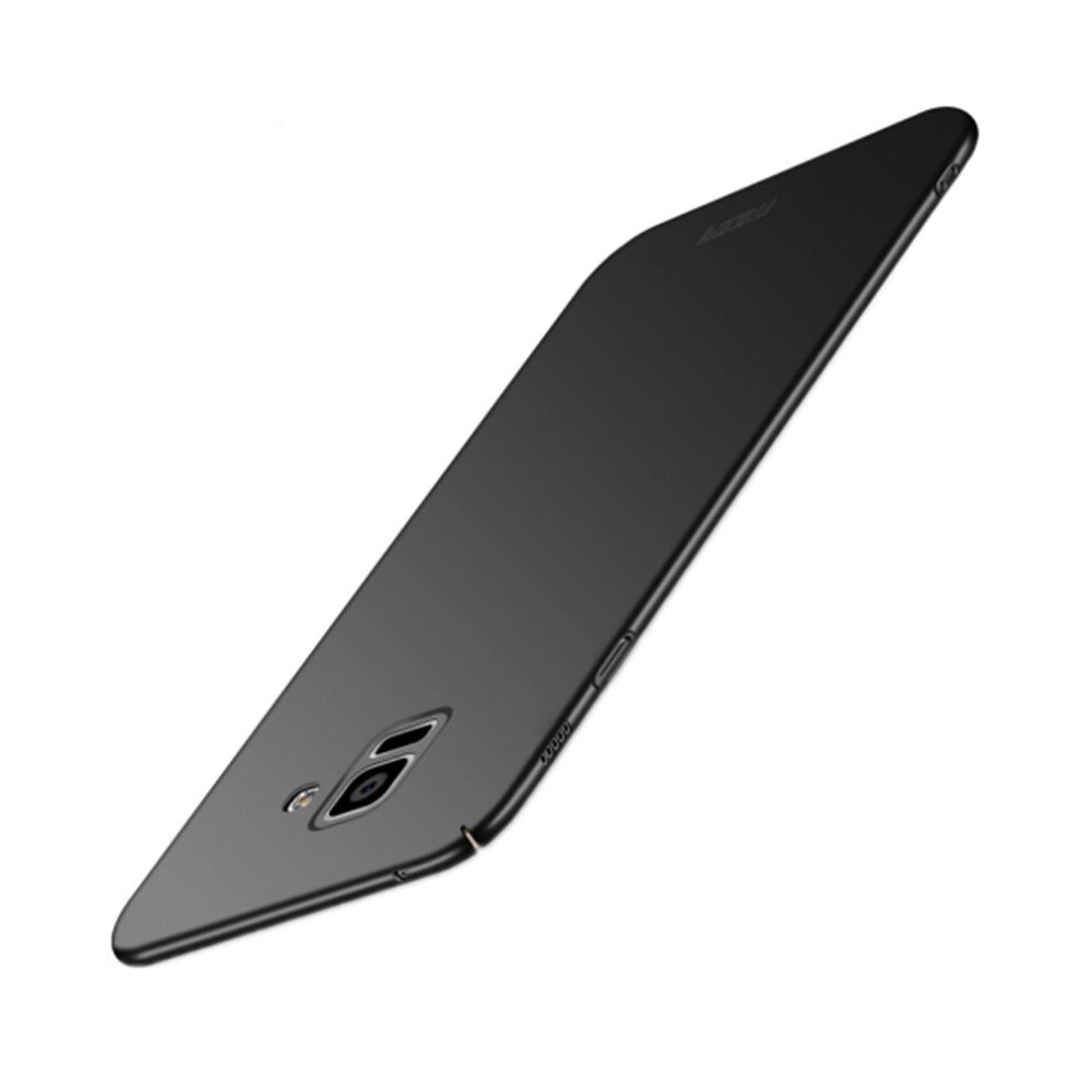 Frosted Pc Ultra-Thin Full Coverage Case For Galaxy A8 Plus (2018) / A730f (Black) Black 777178620391