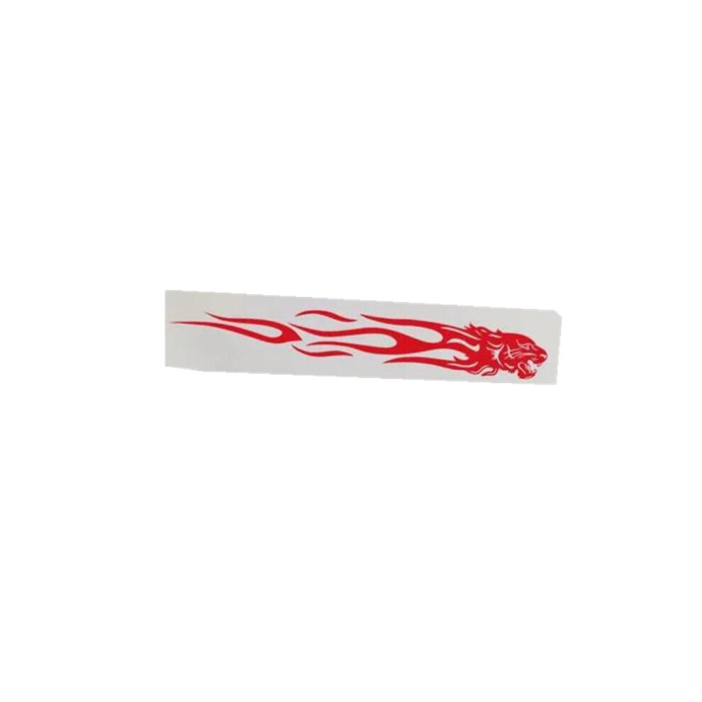 2Pcs Unique Tiger Flame Totem Decal Reflective Car Sticker Car Styling Sticker 7061857201203