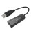 Solid State Drive SSD M.2 B-key and MSATA 2-in-1 to SATA 3.0 Riser Card black 2