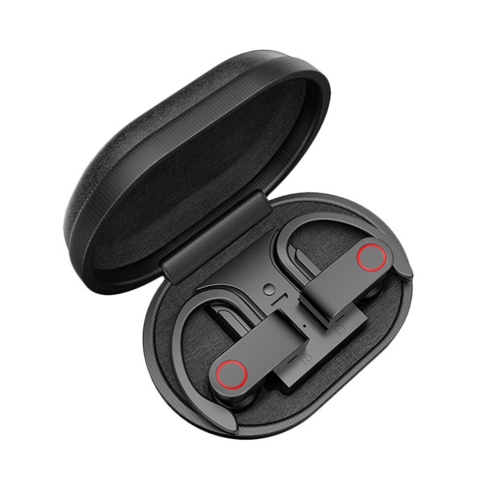 A9 Wireless Headphone Bluetooth V5.0 Tws Earphone Wireless Bluetooth Sport Headset Noise Cancelling Stereo Earbuds Black 7061857211219