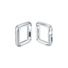 For Apple Watch iWatch Series 4/3/2/1 Magnetic Metal Bumper Case 38 mm Silver_38mm