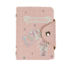 2 Pcs Fashion PU Function 20 Bits Card Case Business Card Holder Men Women Credit Passport Card Bag ID Passport Card Wallet Bags