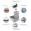 Household Electric Fruit Ice Cream Machine 3
