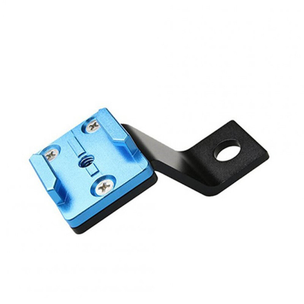 Motorcycle Rearview Mirror Bracket For Gopro Hero Hole Connection Bracket For Motorcycle Blue 700000581270