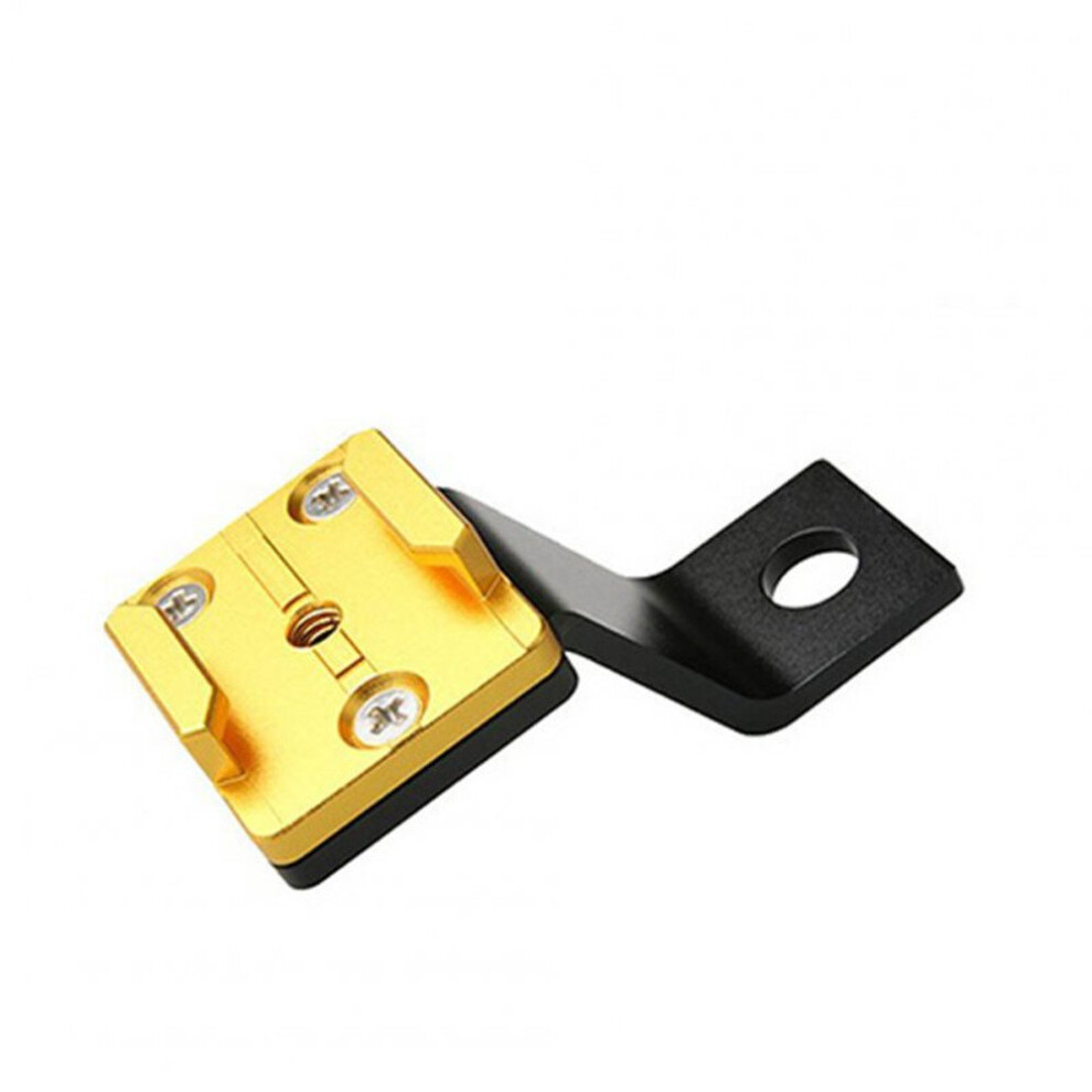 Motorcycle Rearview Mirror Bracket For Gopro Hero Hole Connection Bracket For Motorcycle Yellow 700000581324