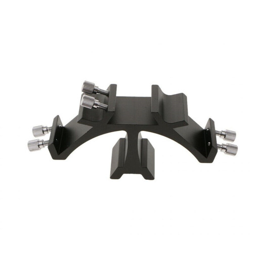 Dual Finder Scope Mounting Bracket Compatible with Astronomical Telescope black