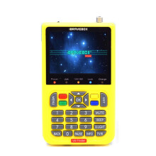 V8 Finer HD DVB-S2 Satellite Finder MPEG-2 MPEG-4 Better Finder Meter yellow