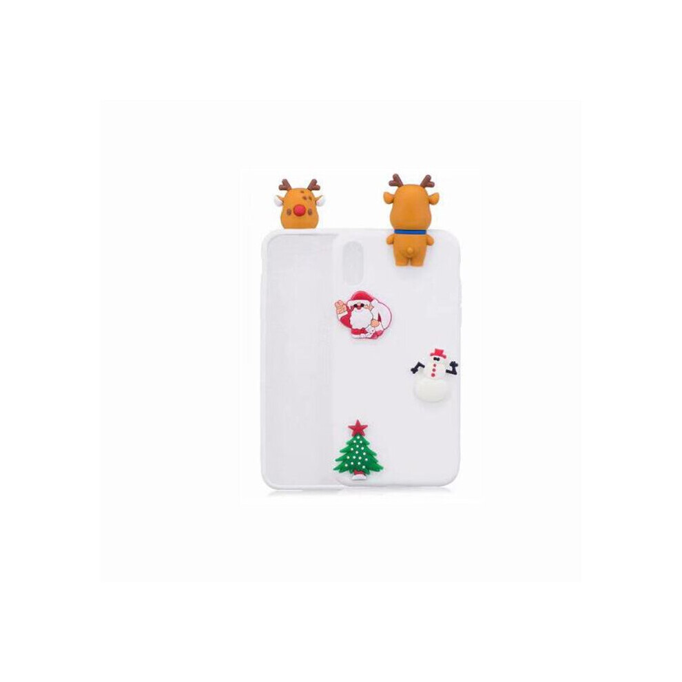 2Pcs Christmas Elk Pattern Tpu Protective Case For Galaxy Note9 777178620629