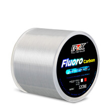 4PCS 120M Carbon Fiber Coating Leader Lure Fishing Line 0.6mm 21.5kg Wearable Fluorocarbon Line Accessories
