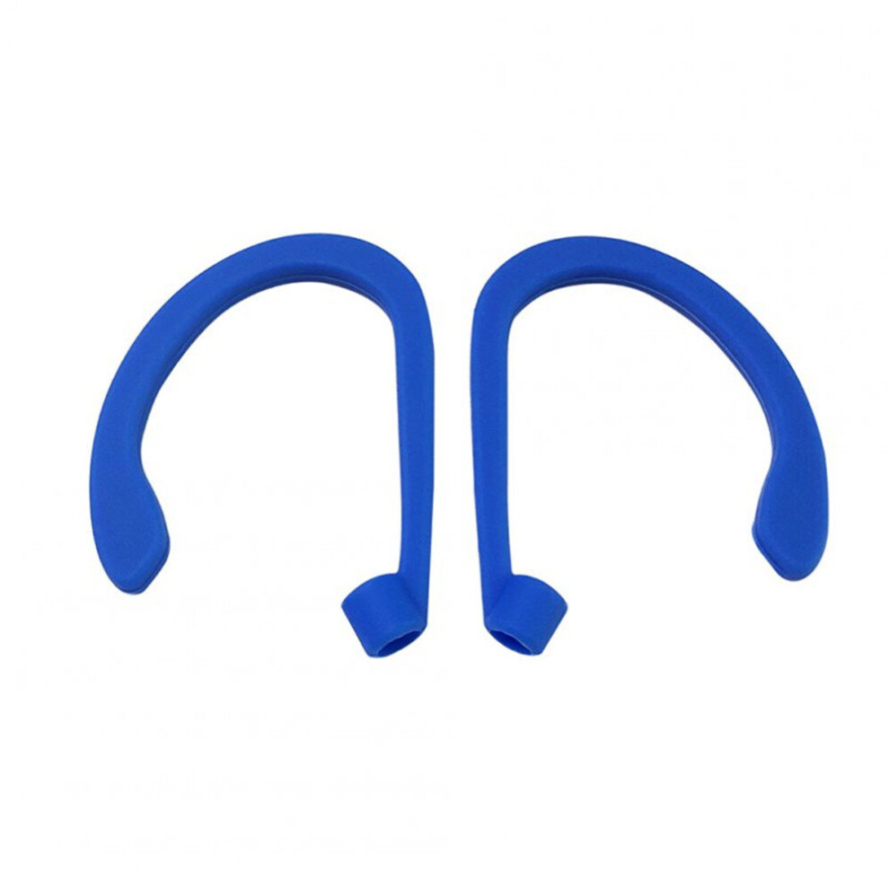 12 Pair Earphone Hook Suitable For Airpods Headset Portable Anti-Lost Silicone Earphone Ear Hook Navy Blue 700000583830