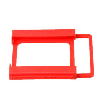 Universal 2.5" to 3.5" SSD HDD Environmental Plastics Adapter Mounting Bracket Hard Drive Holder for Desktop PC