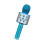 Bluetooth Wireless Condenser Magic Karaoke Microphone Mobile Phone Player MIC Speaker Record Music blue_Ws858 1